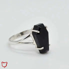 Black Coffin Band 7 / Gold Accessories