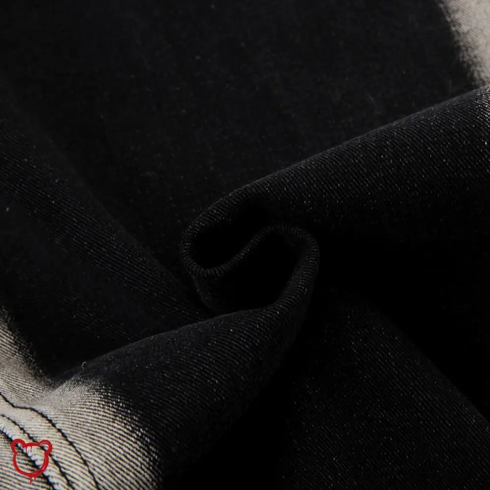 Black Denim Baggy Pants - The Cursed Closet