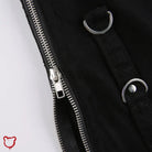 Black Denim Low Waist Pants Clothing