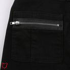 Black Denim Low Waist Pants Clothing
