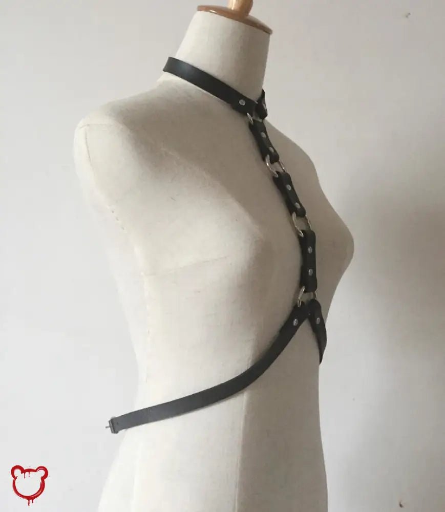 Black Domination Harness - The Cursed Closet