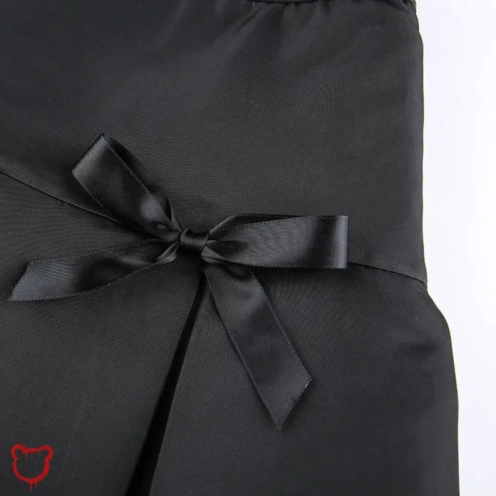 Black Grunge Lace Skirt' - The Cursed Closet