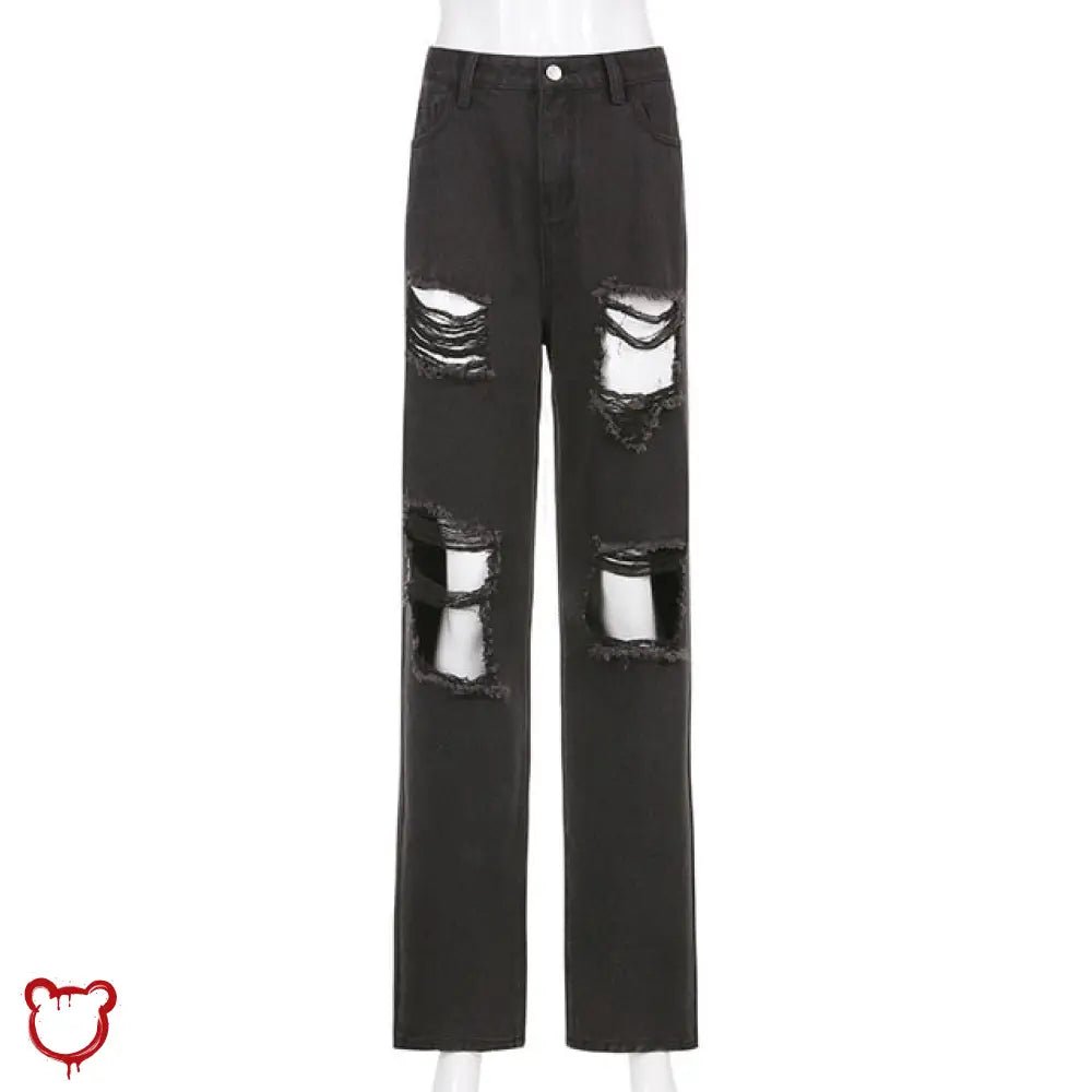 Black Grunge Pants - Deliverance' - The Cursed Closet