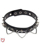 The Cursed Closet 'Disaster' Heart choker at $15.99 USD