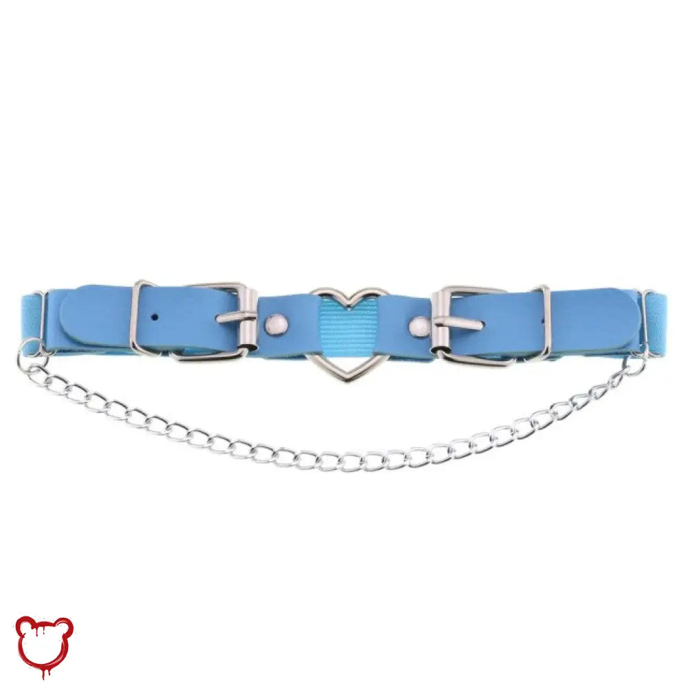 Black Heart Garter Leg Harness (11 Colors) Accessories