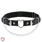 Black Heart Garter Leg Harness (11 Colors) Accessories