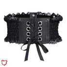 Black Lace-Up Belt Supremacy Accessories