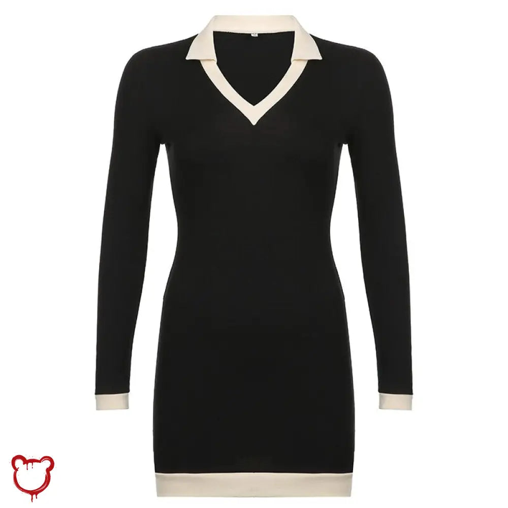 Black Long Sleeve Dress Clothing