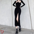 Black Maxi Dress Alternative Black / S Clothing