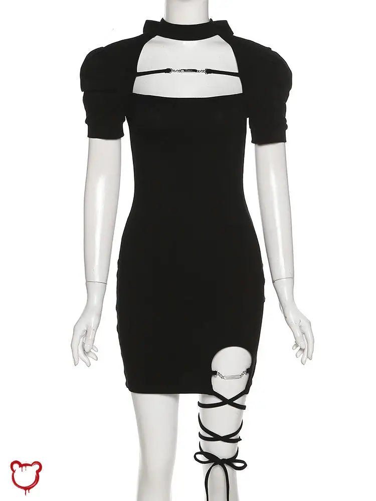 Black Oddity Dress - The Cursed Closet