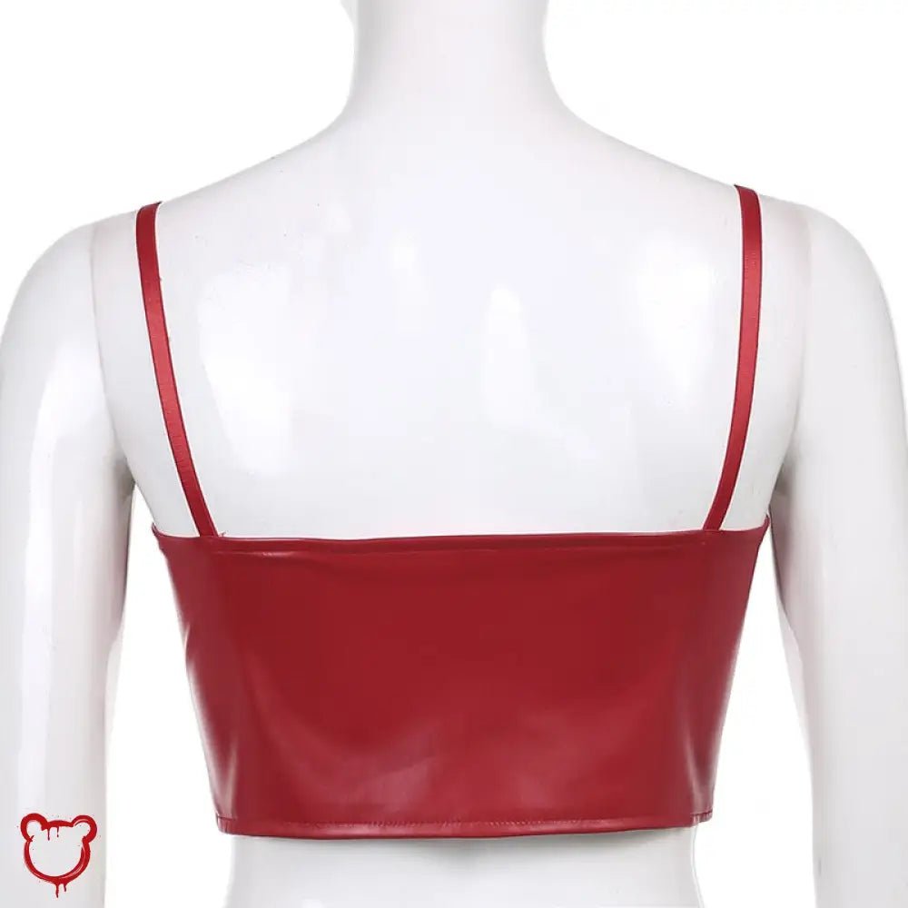 Black or Red Lace - Up Corset Belt - The Cursed Closet