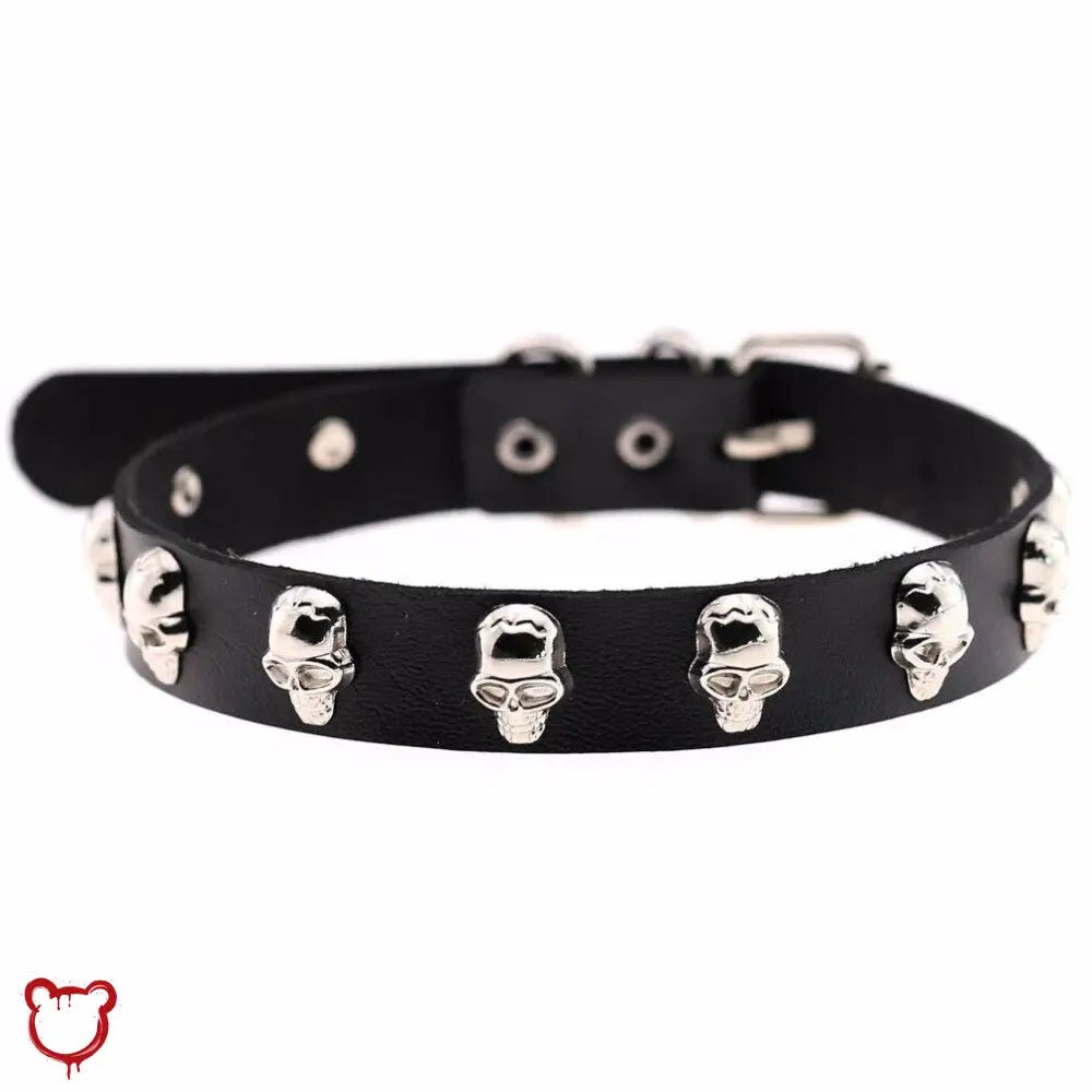 Black Stud Choker: Ultimate Design' - The Cursed Closet