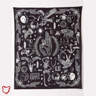 Black & White Occult Wall Tapestry / L(200Cmx150Cm) Homeware