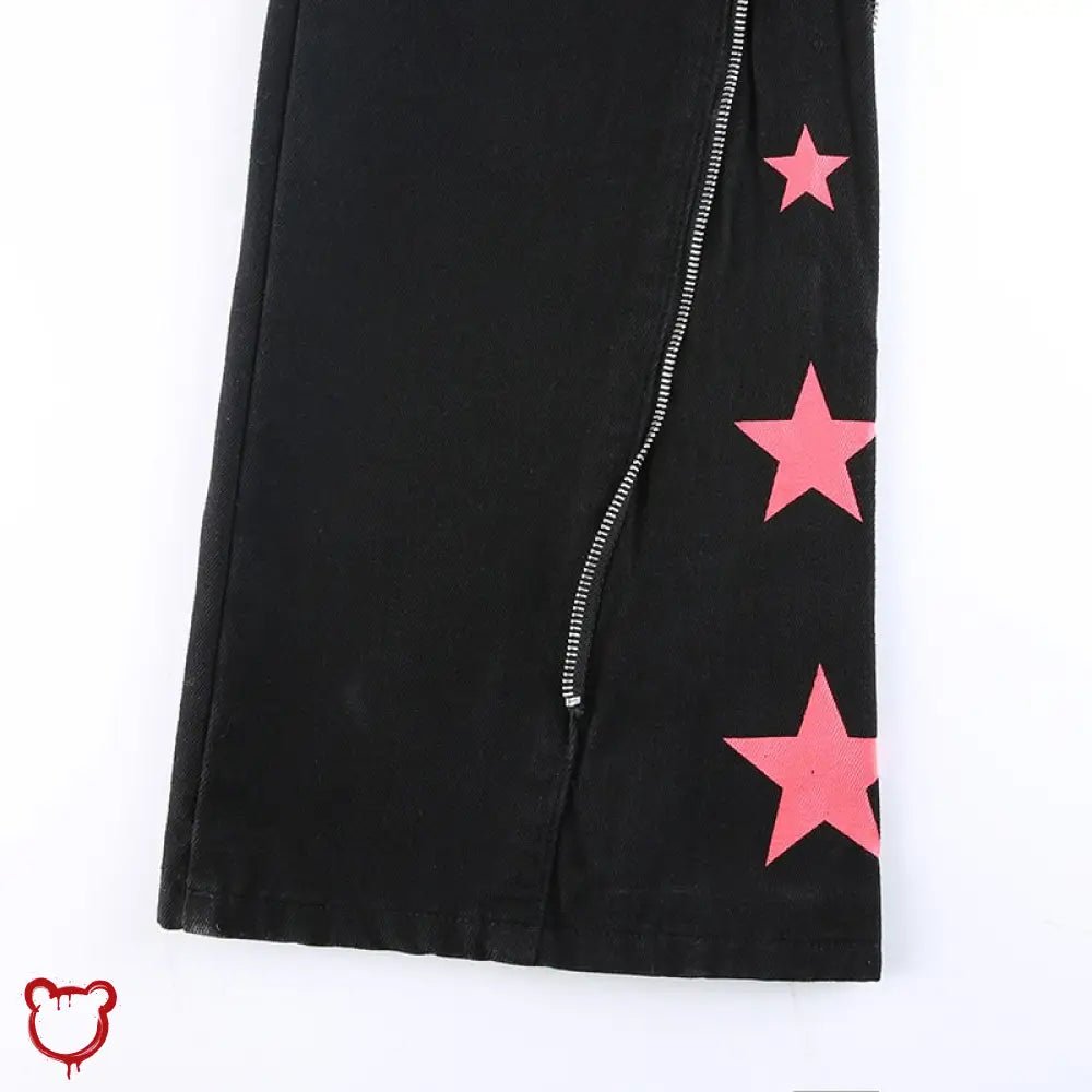 Bloodbound' Grunge Denim Pants - The Cursed Closet