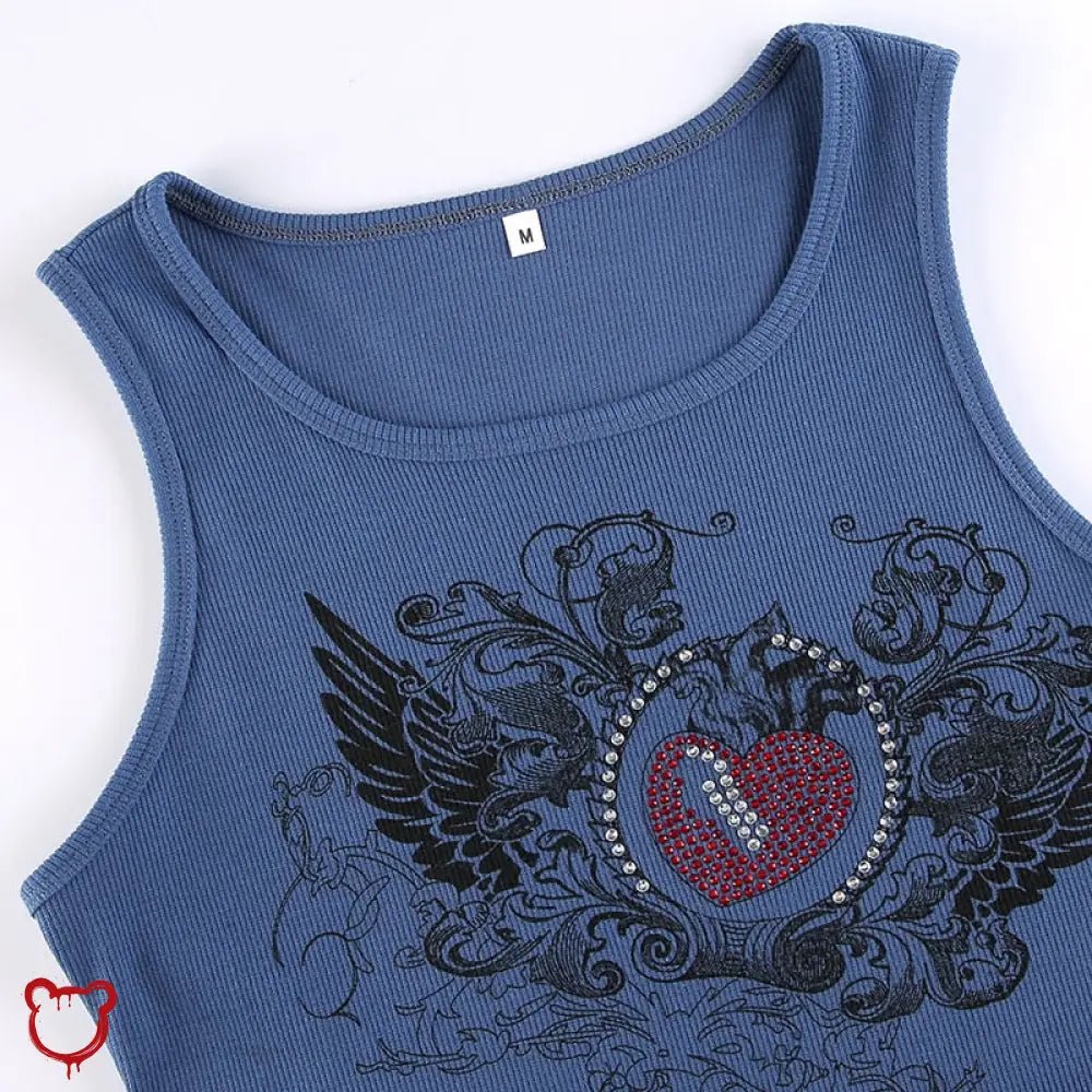 Blue Casual Top - The Cursed Closet