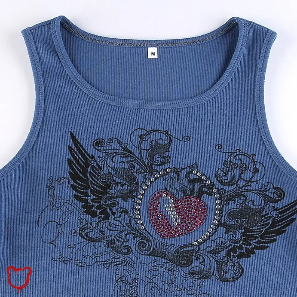 Blue Casual Top - The Cursed Closet