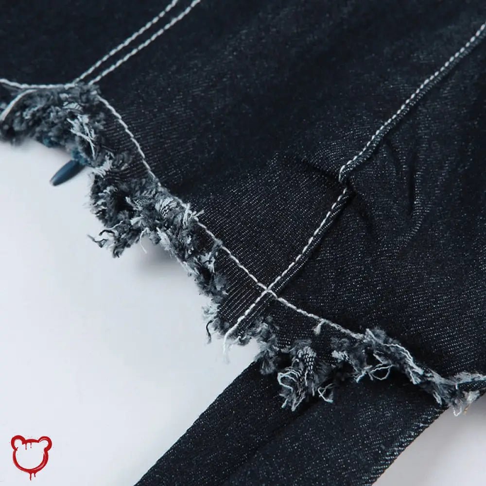 Blue Grunge Denim Dress Inbound - The Cursed Closet