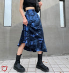 Blue Tie Dye Skirt - 2 Options 1 / S Clothing