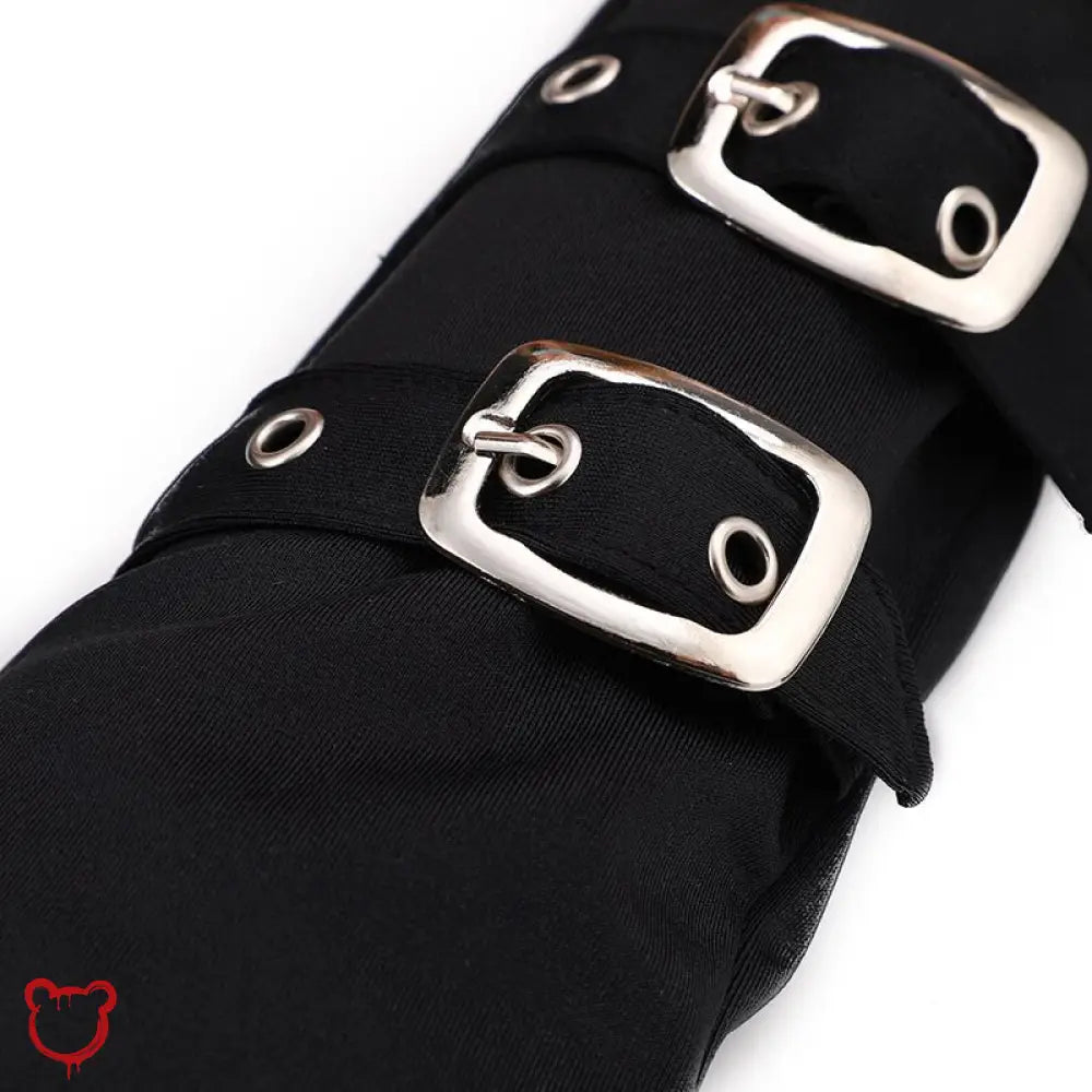 "Buckle Mitten Gloves Duo" - The Cursed Closet