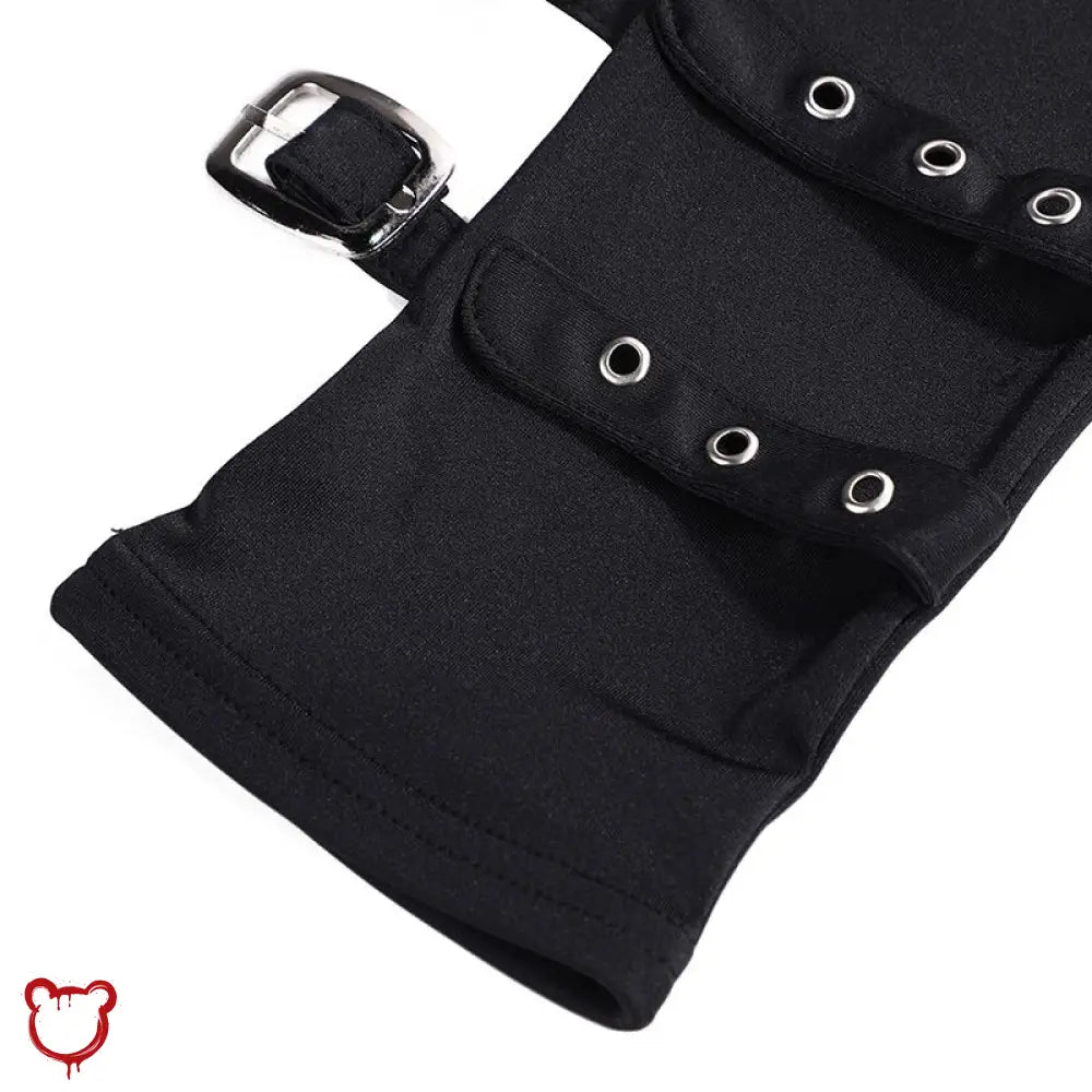"Buckle Mitten Gloves Duo" - The Cursed Closet