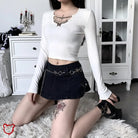 Butterfly Chain Long Sleeve Shirt Clothing