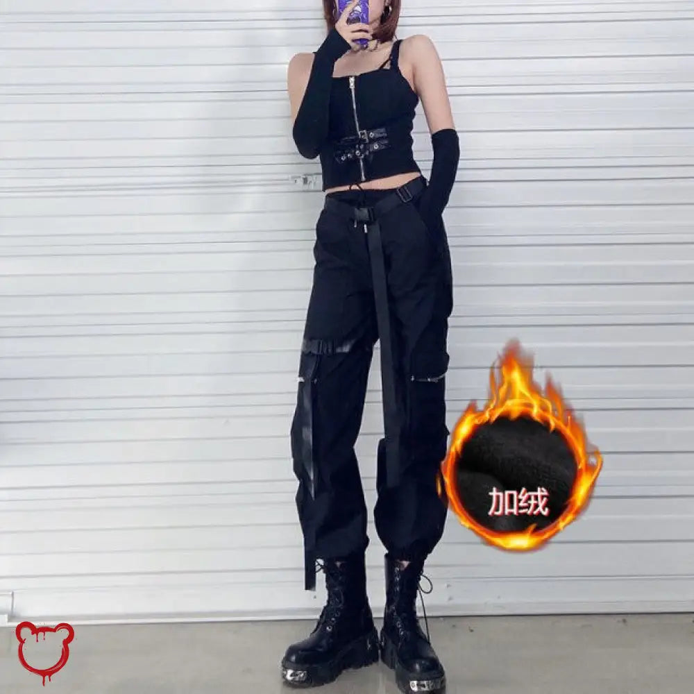 The Cursed Closet 'Figured Out' Casual Baggy Pants at $32.99 USD