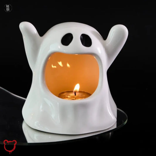 Ceramic Ghost Candle Holder Homeware
