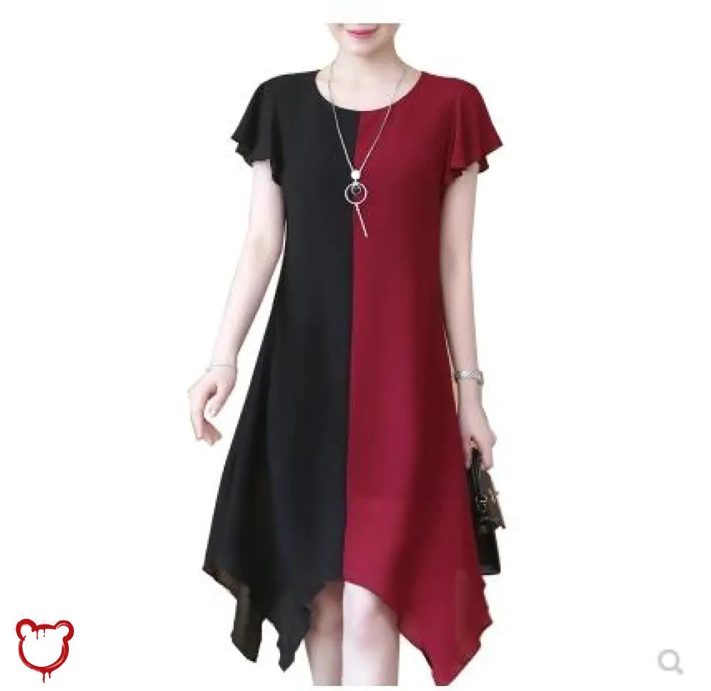 The Cursed Closet 'Black Cherry' Black and red dress (plus size) at $34.99 USD