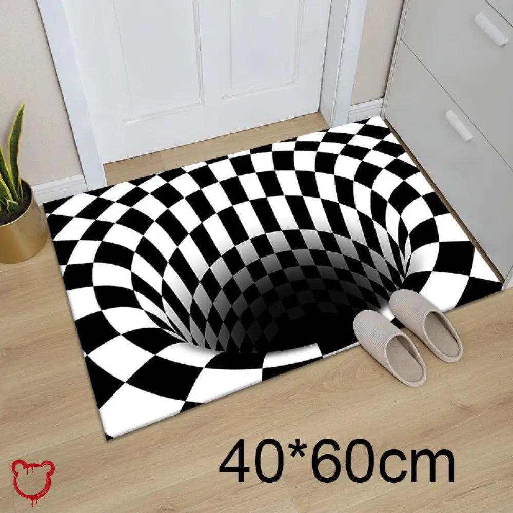 Clown Door Mat: 3D Visual Homeware