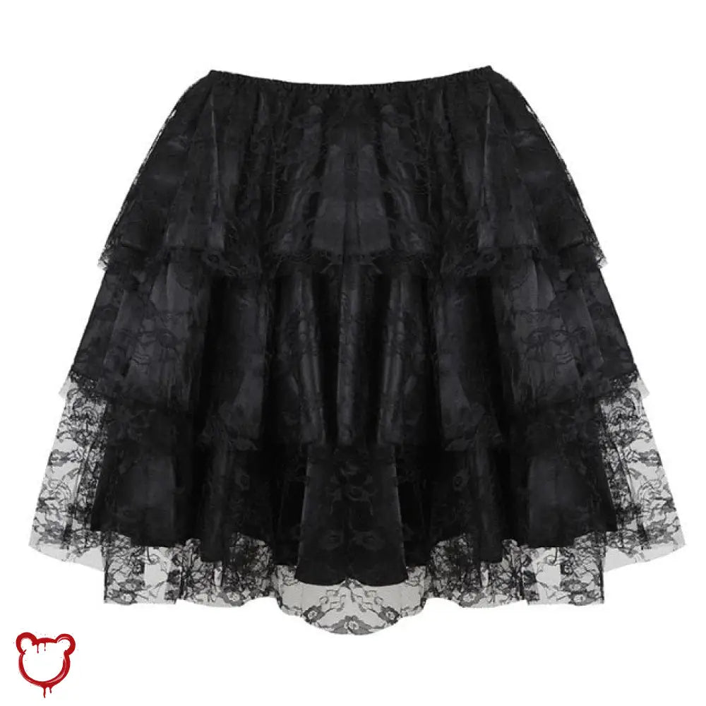 The Cursed Closet 'Serenade' Lace Skirt at $29.99 USD