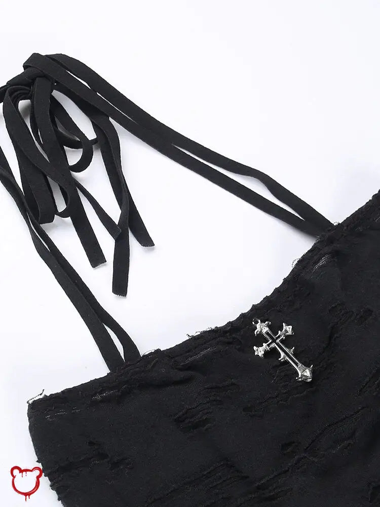 "Cut Out Coordinated Outfit" - The Cursed Closet