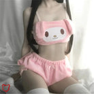 Cute Kawaii Anime Set C026-3-White / M Clothing