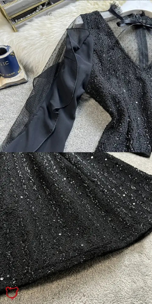 Cyclone Gothic Bow Dress. Clothing