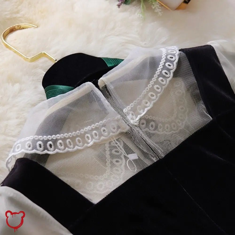 Dahlia Gothic Shirt Dress - The Cursed Closet