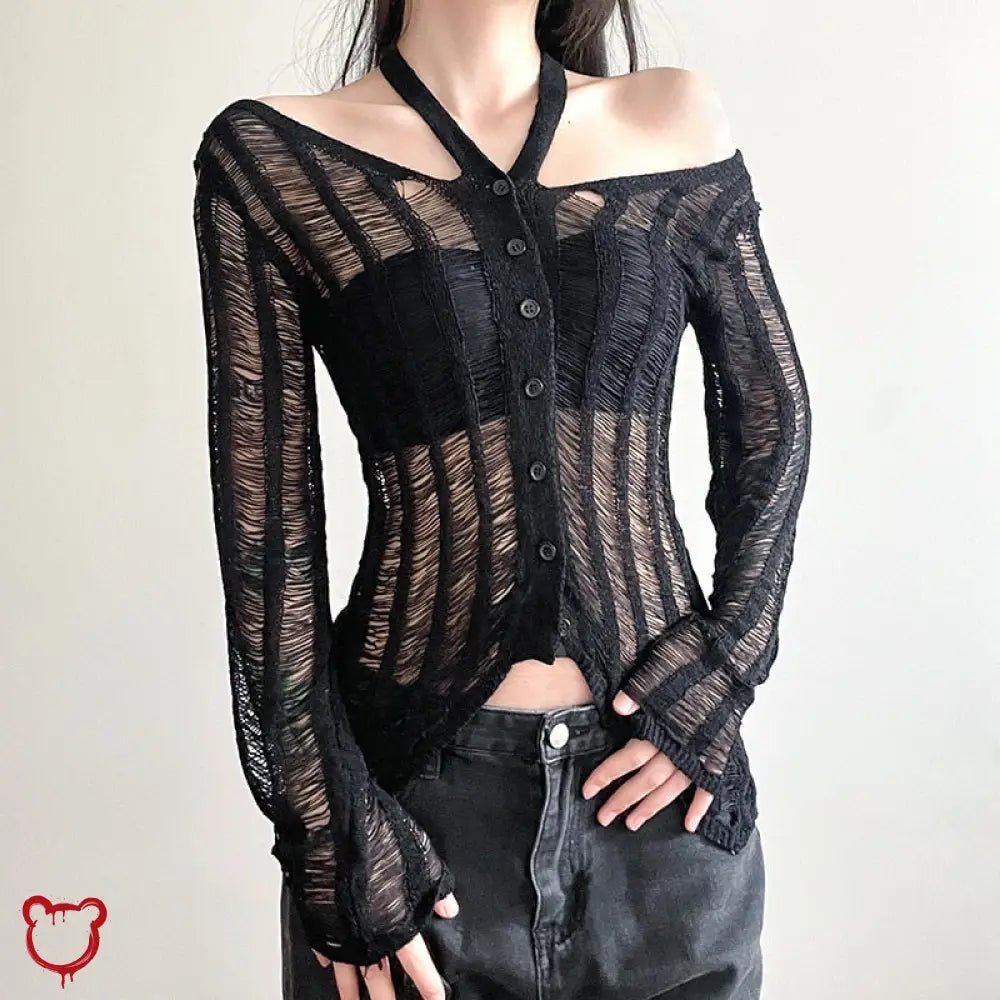 Dark Horse Black Sweater - The Cursed Closet