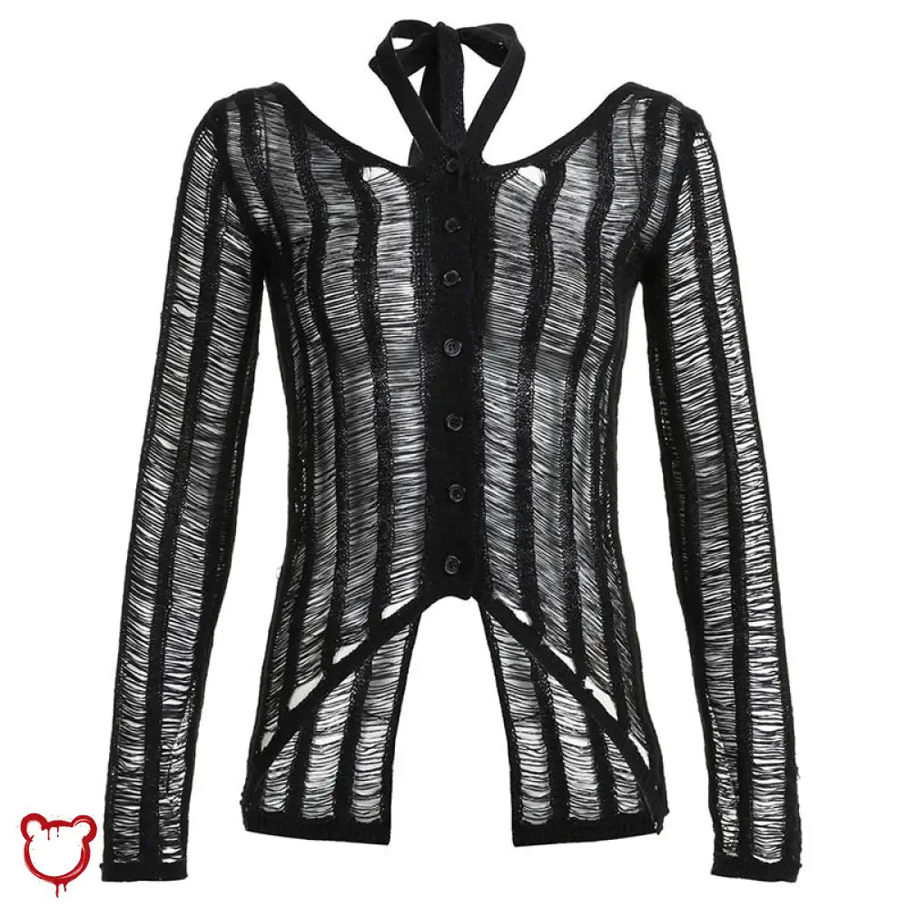 Dark Horse Black Sweater - The Cursed Closet