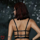 Dark Pentagram Cage Bra Top Clothing