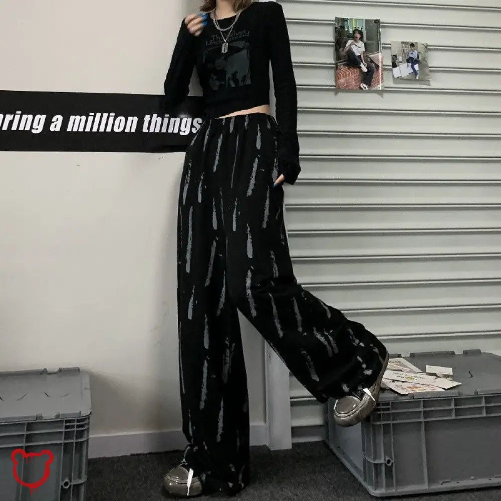 Darkness Calls Tie Dye Pants - The Cursed Closet