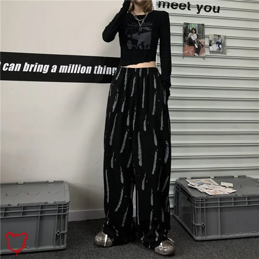 Darkness Calls Tie Dye Pants - The Cursed Closet