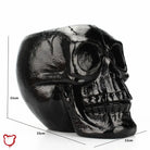 Deadly Black Skull Pot Homeware