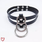 Double Layer O-Ring Choker Jewellery