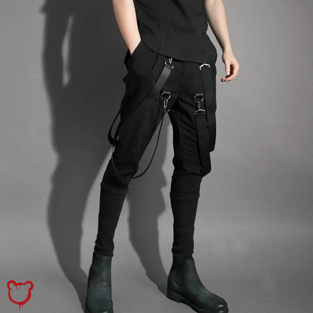 Ebony Male Drop Crotch Pants Clothing