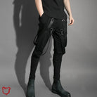 Ebony Male Drop Crotch Pants Clothing