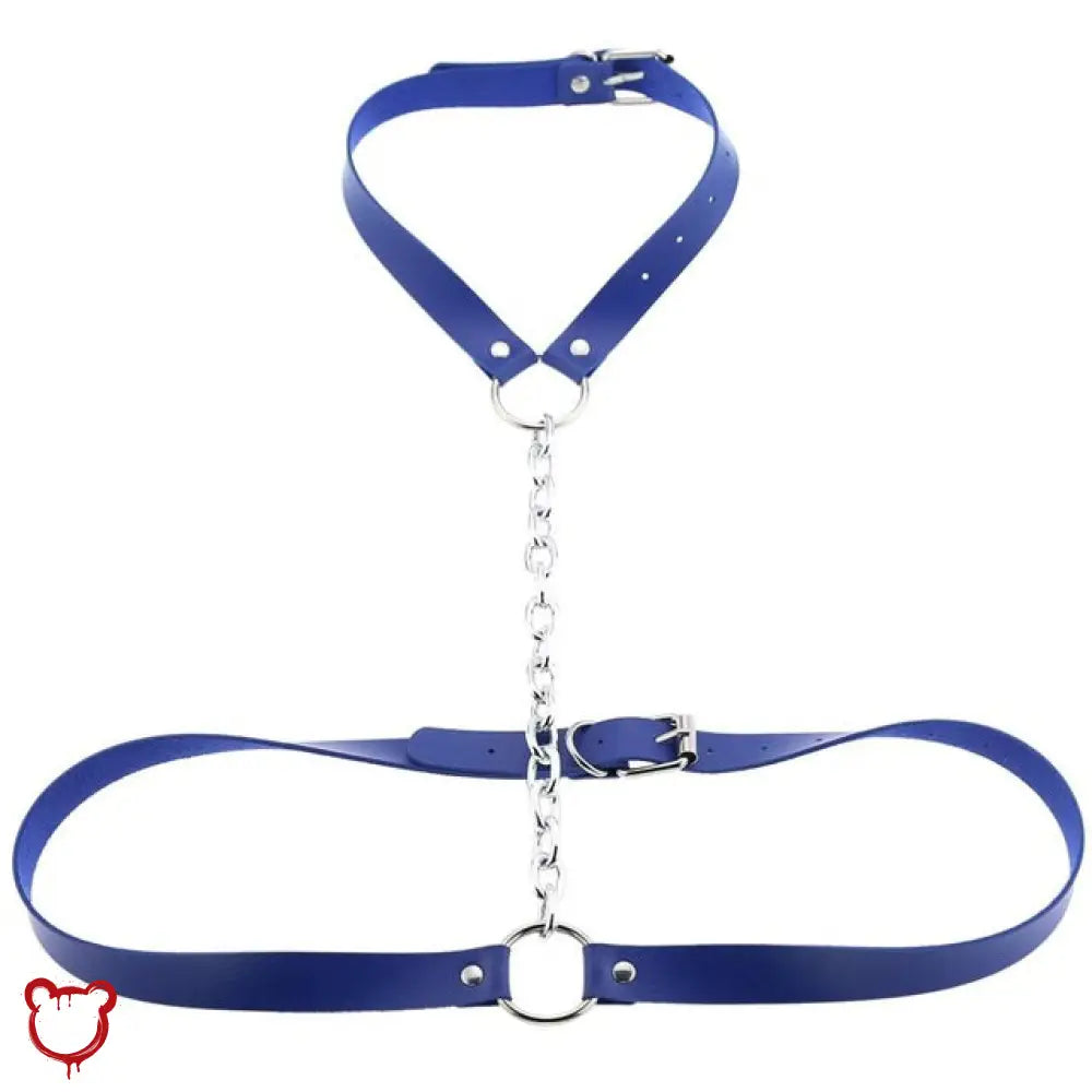 Extended-Use Pu Body Harness Clothing