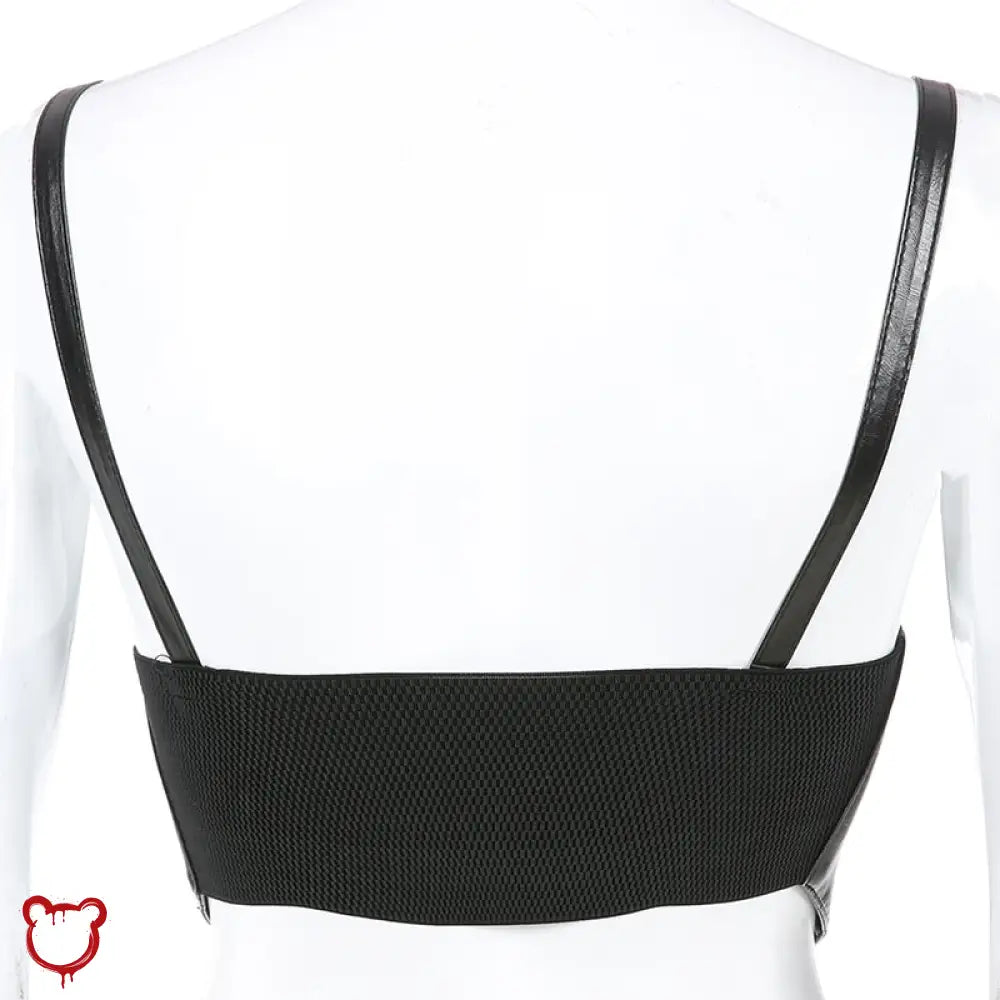 Faux Leather Waist Cincher. Clothing