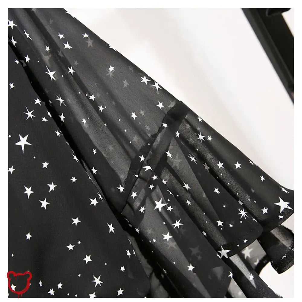 Galactic Black Star Plus Romper Black / M Clothing