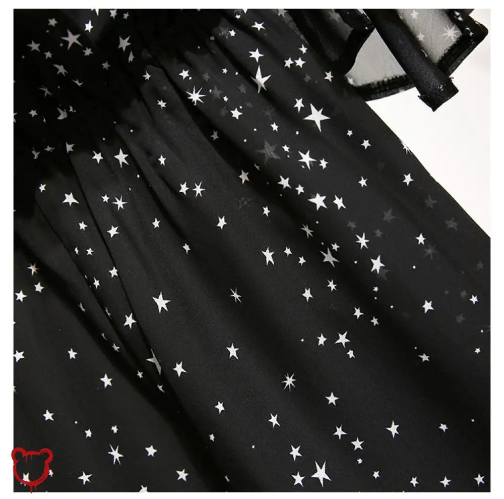 Galactic Black Star Plus Romper Black / Xxl Clothing