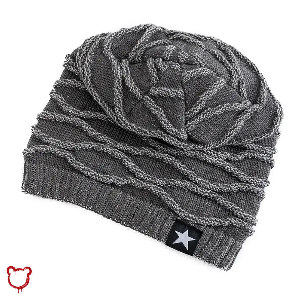 "Gender - Neutral Slouchy Grunge Beanie" - The Cursed Closet