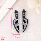 Ghost Face Earrings Accessories