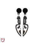 Ghost Face Earrings Accessories